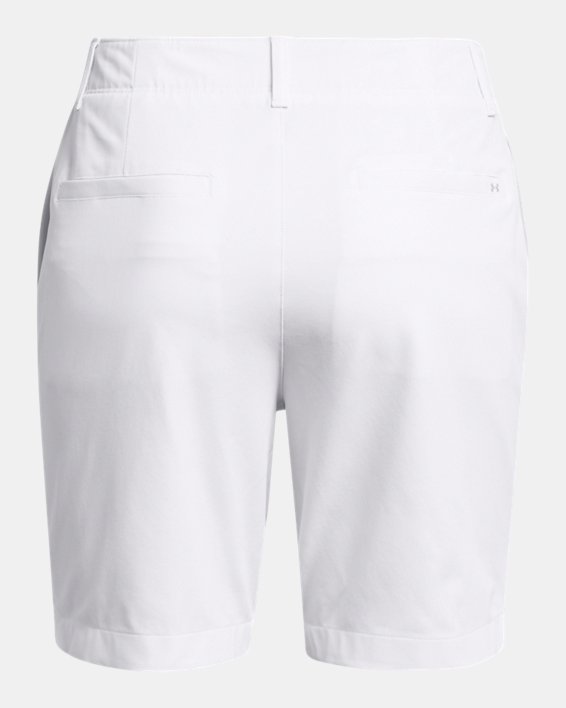 Shorts UA Drive de 18 cm para mujer, White, pdpMainDesktop image number 5